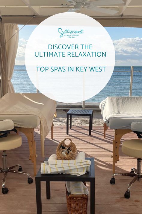 Relax and unwind! Here's our list of the top three spas in Key West. When on vacation it's important to take time for yourself whether it's a relaxing massage or mani pedi. Spa Menu, Key West Resorts, Sports Massage, Best Spa, Spa Offers, Wellness Spa, Babymoon, Spa Experience, Spa Treatments