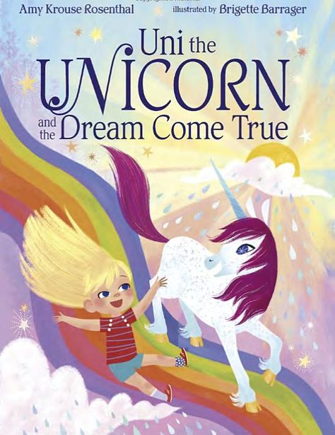 #Giveaway: Win the Book "Uni the Unicorn and the Dream Come True" (Ends 9/29) Amy Krouse Rosenthal, Unicorn Books, Walt Disney Animation Studios, Walt Disney Animation, Forest Creatures, House Book, Programming For Kids, Penguin Random House, Unicorn Gifts