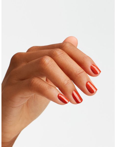 It's a Piazza Cake - Nail Lacquer | OPI UK Nail Shades, Nail Base Coat, Orange Nail Polish, Vibrant Nails, Classic Nails, Nail Powder, Opi Nail Lacquer, Opi Nail Polish, Gel Lacquer