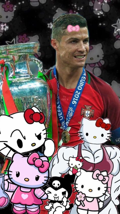 Ronaldo, Hello Kitty, Kitty