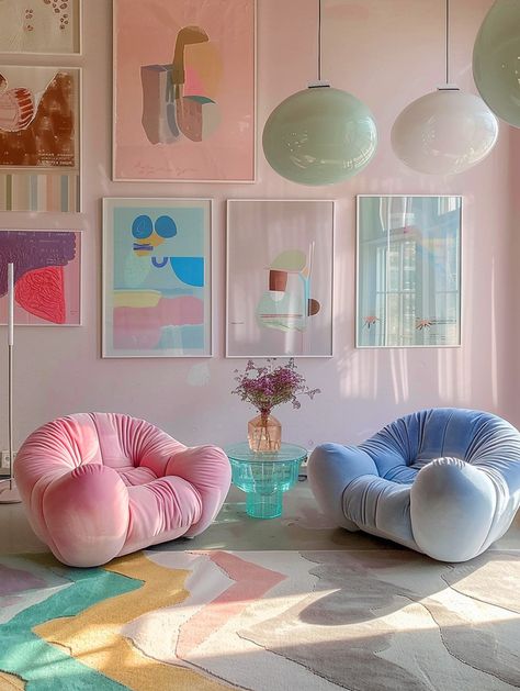 Curious about how to decorate Danish Pastel? Here is everything you need to know about this playful and adorable decorating style! Danish Pastel Art, Danish Pastel Room Decor, Room Pastel, Pastel Danish, Pr Kit, Danish Pastel Room, Brides Room, Pastel Room Decor, Deco Studio