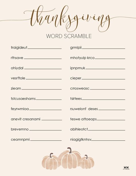 Printable Thanksgiving Word Scramble-Page 7 Thanksgiving Word Puzzles, Thanksgiving Scattergories, Thanksgiving Chalkboard Art, Thanksgiving Word Scramble, Thanksgiving Crossword, Thanksgiving Puzzle, Thanksgiving Chalkboard, Thanksgiving Word Search, Free Printable Thanksgiving