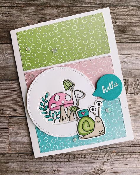 Snail Cards, My Mini Me, Valentines Frames, Cute Birthday Cards, Paper Boxes, Stamping Up Cards, Animal Cards, 9th Birthday, Snail Mail