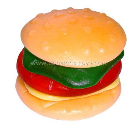 For some reason I felt the need to pin a gummy burger. Gummy Burgers, Chocolate Candy Brands, Candy Experiments, Cool Drawings For Kids, Superhero Birthday Cake, Shopkins Party, Cheese Snacks, Toy Cars For Kids, Cute Snacks