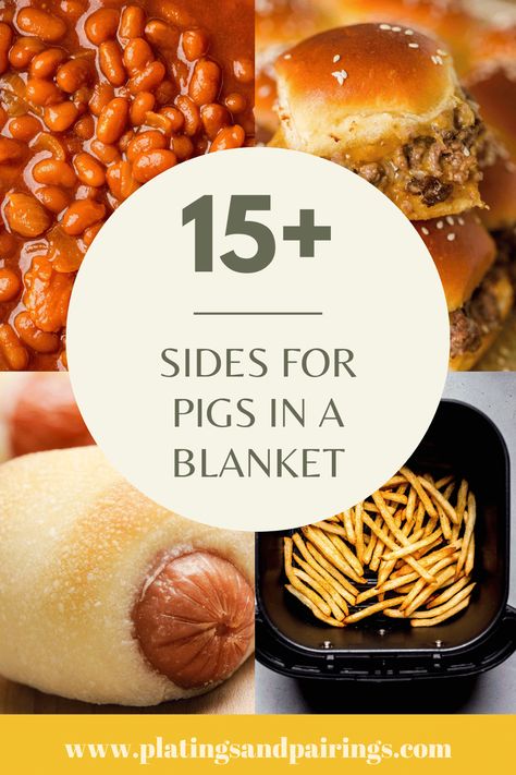 Pigs In A Blanket Lunch Ideas, Sides For Pigs In A Blanket, Pigs In A Blanket Side Dishes, Piggies In A Blanket, Pigs In A Blanket Recipe, Best Sides, Beautiful Food Photography, Pig Party, Pigs In A Blanket