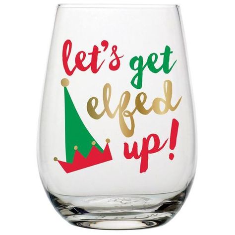 25 Prettiest Christmas Wine Glasses - Christmas Celebration - All about Christmas Christmas Martini, Wine Glass Sayings, Christmas Wine Glasses, Christmas Glasses, Projets Cricut, Wine Glass Crafts, All Christmas, Ideas Hogar, Painted Wine Glasses