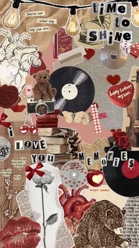 Valentine’s Day Collage, February Collage, Valentines Day Collage, Valentines Collage, Valentine Collage, 2025 Ideas, When Youre In Love, Happy Birthday My Love, Vintage Valentines