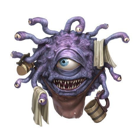 Dungeons And Dragons Beholder, D&d Beholder Art, Hag Dnd Art, Spelljammer Art, Beholder Art, Npc Ideas, Arte Cyberpunk, Dungeons And Dragons Characters, Dnd Art