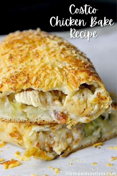 Costco Appetizers, Costco Chicken Bake, Chicken Bake Recipe, Costco Chicken, Costco Meals, Chicken Bake, Baked Chicken Recipes, Wrap Recipes, It Goes On