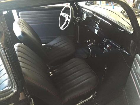 Featured Bug Interior Custom Remodel | Classic VW Bug & Beetle Restoration | Sewfine Interior Products Bug Interior, Vw Bug Interior, Custom Vw Bug, Volkswagen Interior, Bug Beetle, Volkswagen Bug, Beetle Car, Vw Bugs, Interior Products