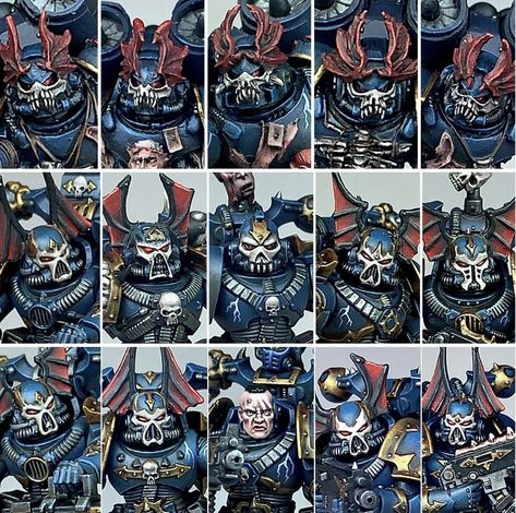 Nightlords 40k, Night Lords Chaos Lord, Konrad Curze, Skull Throne, Warhammer Nighthaunt, Night Lords 40k Miniatures, Warhammer 40k Night Lords Miniatures, Warhammer Aos Nighthaunt, Warhammer Chaos Space Marines