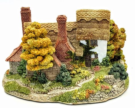 Cottage, vintage " Lilliput Lane" Lilliput Lane, Cottage Vintage, Sculpture Clay, Gingerbread House, Gingerbread, Cottage, Sculpture