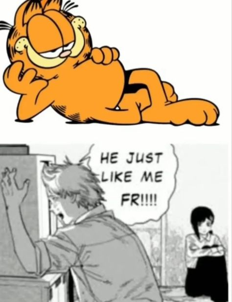 They Just Like Me Fr, Garfield Pfp Funny, He's Just Like Me Fr, Garfield Memes Funny, Matching Garfield Pfps, Garfield Fanart, Garfield Funny, He Just Like Me Fr, Tom Foolery