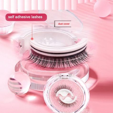 Self-adhesive False Eyelashes, Glazyboo Eyelashes, Self Adhesive Lashes, Self Adhesive Eyelashes, Mink Individual Lashes, 3d Eyelash Extensions, Silk Eyelash Extensions, Eyelash Tips, Mink Lash Extensions