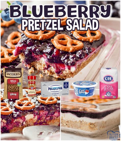 4th Of July Jello Pretzel Salad, Strawberry Blueberry Pretzel Salad, Pretzel Salad Cupcakes, Strawberry Pretzel Salad 4th Of July, Blueberry Pretzel Salad, Blueberry Pretzel Dessert, Strawberry Pretzel Dessert 4th Of July, Smoked Meatloaf Recipe, Candy Cookies Recipes