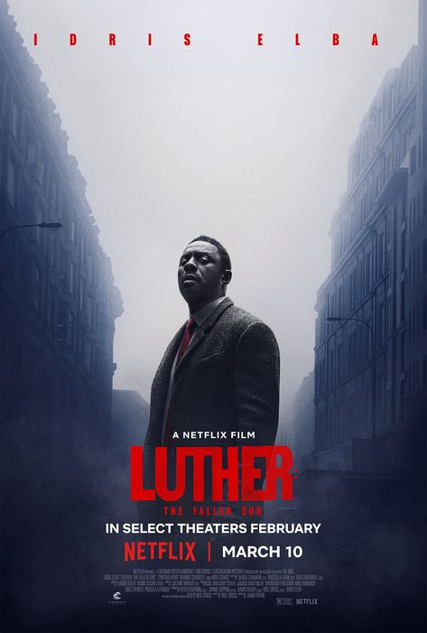 Idris Elba Luther, Luther The Fallen Sun, Luther Series, John Luther, Netflix Original Movies, Film Netflix, By Any Means Necessary, Idris Elba, Movie Posters Design