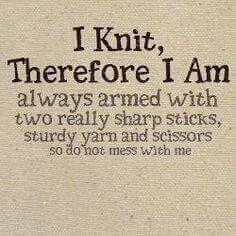 Knitting Sayings, Yarn Quotes, Do Not Mess With Me, Knitting Images, Yarn Humor, Crochet Quotes, Funny Knitting, Knitting Quotes, Knitting Art