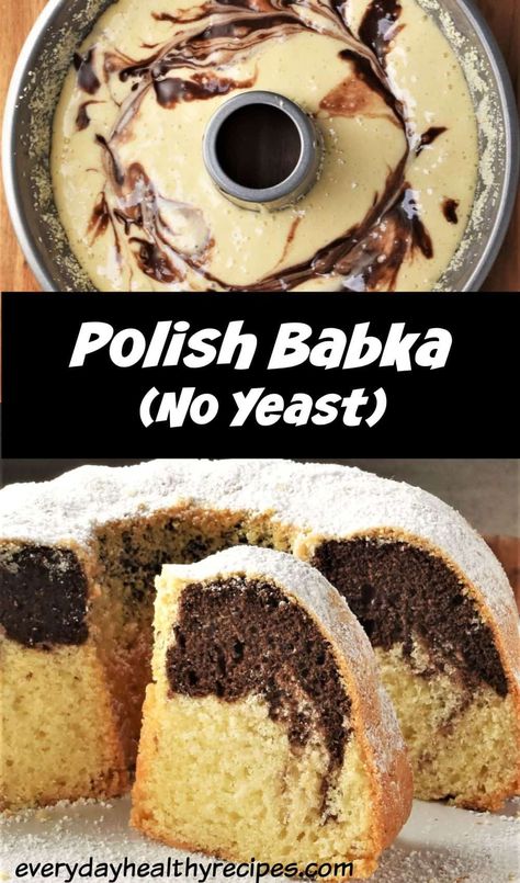 Polish Bundt Cake, Easter Babka Recipe, Polish Babka Easter Bread, Babka Recipe Polish, Polish Placek Recipe, Polish Easter Desserts, Polish Recipes Dessert, Polish Potato Babka, Polish Babka Recipes