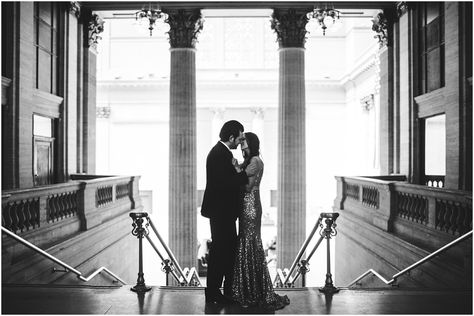 Chicago Engagement Photos | Chicago Union Station | Chicago Wedding Photographer | Jill Tiongco Photography Union Station Chicago, Chicago Photoshoot, Chicago Union Station, Engagement Photos Chicago, Snow Engagement Photos, Formal Engagement Photos, Building Memories, Engagements Pictures, Vintage Engagement Photos