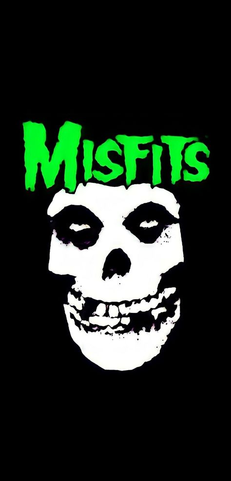 Misfits Wallpaper Iphone, Descending Angel, Misfits Wallpaper, Misfits Band Art, Misfits Poster, Misfits Logo, Crimson Ghost, Misfits Band, Punk Poster