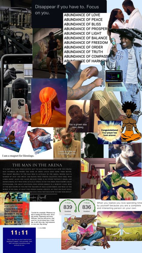 Black men vision board 🤎🖤#mensmoodboard #mensvisionboard #blackmen Men Vision Board, Career Vision Board, Black Man, Focus On Yourself, Your Aesthetic, Creative Energy, Division, Black Men, The Man