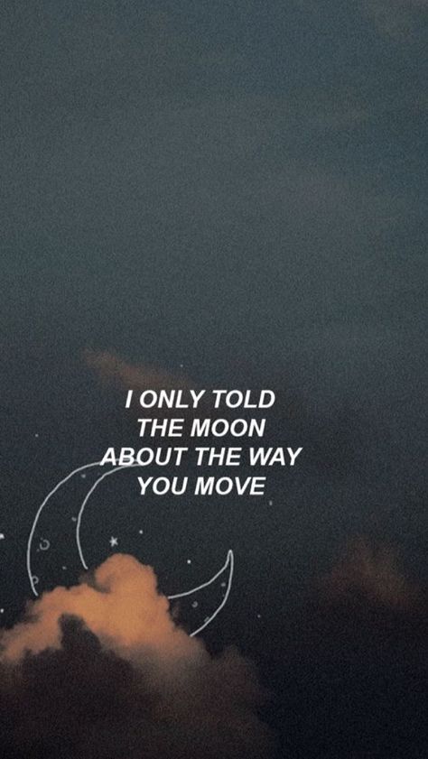 Moon Quotes, Tumblr Quotes, Song Quotes, Lyric Quotes, Some Words, Quote Aesthetic, Wallpaper Quotes, Words Quotes, The Sky