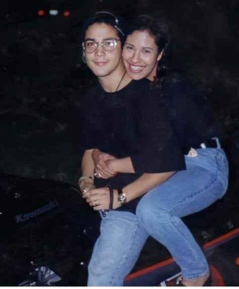 Selena And Chris Perez, Selena Perez, Chris Perez, Selena Quintanilla Outfits, Anything For Selenas, Selena Q, Selena Quintanilla Perez, Selena Quintanilla, My Queen