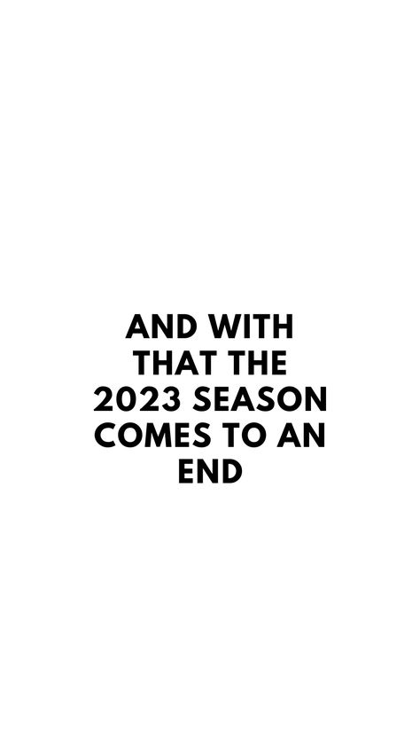 And with that the 2023 season comes to an end And With That The 2023 Season Ends, And With That The 2023 Season Comes To An End, 2023 Season Comes To An End, Mobile Video, Videos Design, Quick Saves, Design