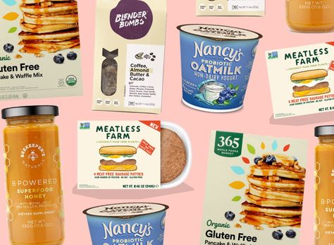 7 Healthiest Breakfast Buys at the Grocery Store Right Now Healthiest Breakfast, Grab And Go Breakfast, Waffle Mix, Healthy Shopping, Breakfast Tacos, Breakfast Bars, Pureed Food Recipes, Breakfast On The Go, Breakfast Bake