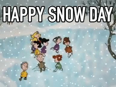 Happy Snow Day Peanuts GIF - HappySnowDay Peanuts - Discover & Share GIFs Snow Day Gif, Snow Day Meme, Happy Snow Day, Cold Weather Funny, Winter Humor, Snow Humor, Good Morning Winter, Snow Gif, Winter Activities Preschool