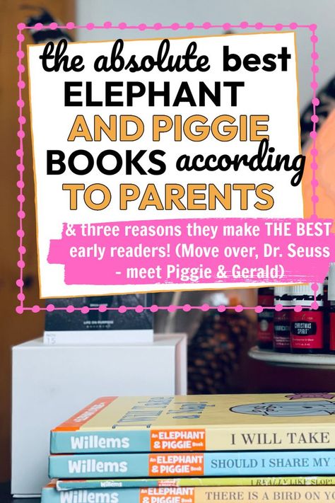 Gerald And Piggie, Elephant And Piggie, Relaxed Homeschooling, Mind Reading, Christmas Elephant, Mo Willems, Early Readers, Unschooling, Book Marketing