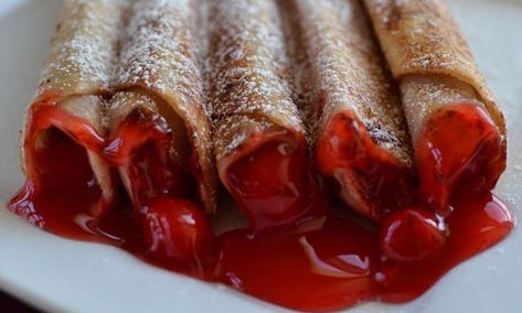 Cherry Pie Taquitos Small Town Woman, Cherry Pie Recipe, How To Cook Asparagus, Spanish Dishes, Air Fryer Recipes Easy, Cherry Pie, How Sweet Eats, So Delicious, Online Food