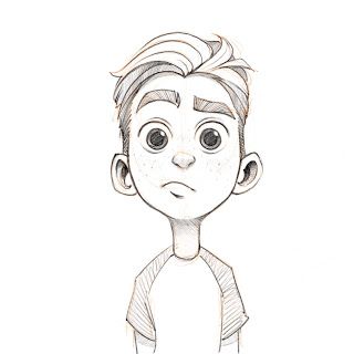 RWT: Getting Your Character OUT of your Head and i... Boy Cartoon Drawing, Cartoon Characters Sketch, رسم كاريكاتير, Cartoon Drawings Sketches, Cartoon Kunst, Cartoon Drawings Of People, Arte Doodle, Character Design Cartoon, Desen Realist