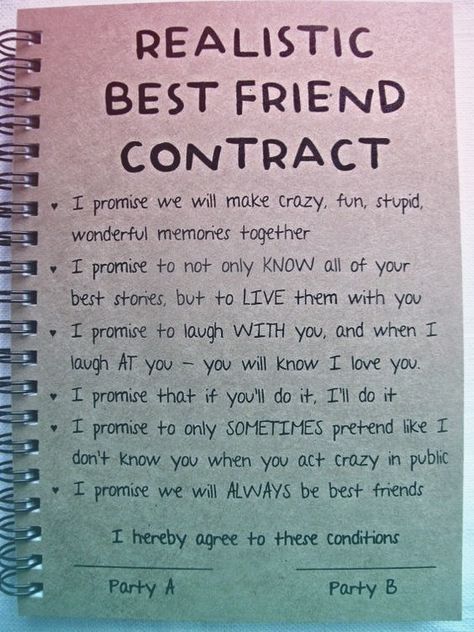 Best Friend Contact, Best Friend Contract, Friend Contract, Presents For Boyfriend Diy, Scrapbook For Best Friend, Best Friend Application, Letter To Best Friend, Best Friend Letters, Best Friend Book