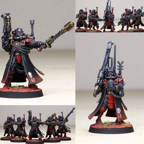 Admech Paint Scheme, Dark Mechanicus, Warhammer Imperial Guard, Adeptus Mechanicus, Plant Zombie, Warhammer Paint, Imperial Knight, 40k Miniatures, Warhammer Models