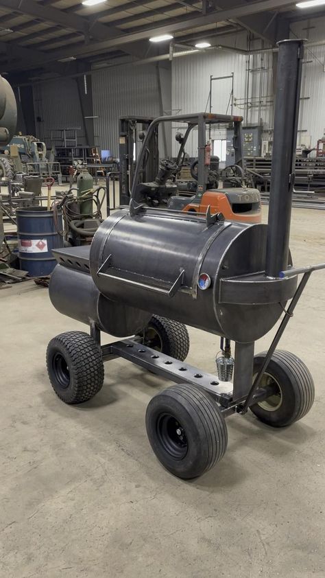 Traditional offset smoker [Video] in 2022 | Barbecue design, Barbeque grill design, Bbq grill design Bbq Grill Diy, شواية فحم, Custom Bbq Smokers, Barbeque Grill Design, Rocket Stove Design, Smoker Designs, Bbq Smoker Trailer, Bbq Pit Smoker, Diy Smoker