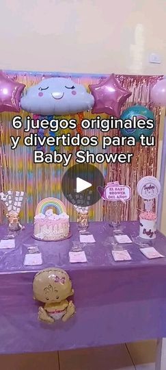 Juegos Baby Shower, 50k Views, Baby Shower, Shower