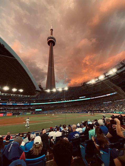 Sport Aesthetic, Blue Jays Baseball, My Hood, Sports Aesthetic, The Great White, 2025 Vision, Toronto Blue Jays, Blue Jays, Cn Tower