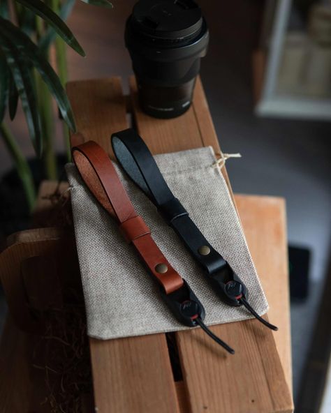 A Vintage Leather Wrist Camera Strap. This is my latest design and build of a Peak Design Wrist Strap. Made two colours of this design on Saturday and am really happy with the finished product. #leather #leatherwork #leathercraft #camerastrap #leathercamerastrap #handmade #handcrafted #sony #sonyalpha #bespokecamerastrap #smallbusiness #customwork #wriststrap #wriststrapsftw #fujifilmx100vi Leather Camera Strap, Peak Design, Leather Crafts, Camera Strap, Everyday Carry, Product Photography, Wrist Strap, Leather Working, Vintage Leather