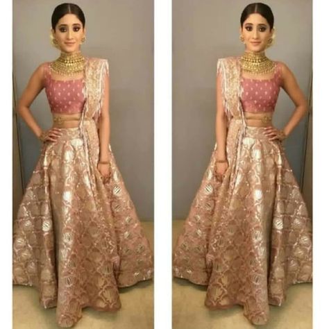 Shivangi joshi #shivangijoshi naira #yrkkh #starplus Naira Dress, Naira Yrkkh, Pakistani Formal Dresses, Bollywood Dress, Lehnga Dress, Shivangi Joshi, Indian Gowns Dresses, Indian Bridal Dress, Indian Bridal Fashion