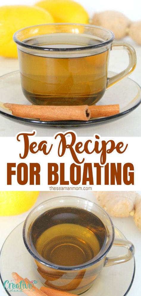 TEA FOR BLOATING NATURAL EFFECTIVE REMEDY Bloated Stomach Recipes Tea, Healthy Teas Recipes, Witch Apothecary, Tea Blends Recipes, Teas Recipes, Fennel Recipes, Bloated Stomach, Friends Food, Mouthwatering Recipes