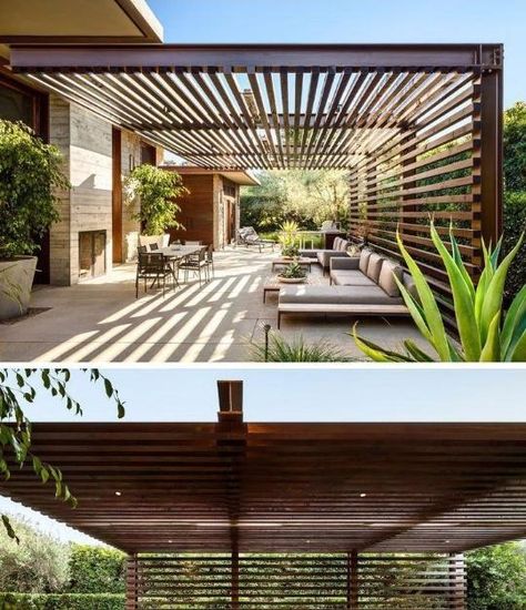 Outdoor Kitchen Design Layout Grill Area, New Modern House, Outdoor Kitchen Design Modern, Modern Pergola, Front Courtyard, Pergola Design, Outdoor Kitchen Design Layout, Outdoor Kitchen Patio, Rustic Kitchen Design