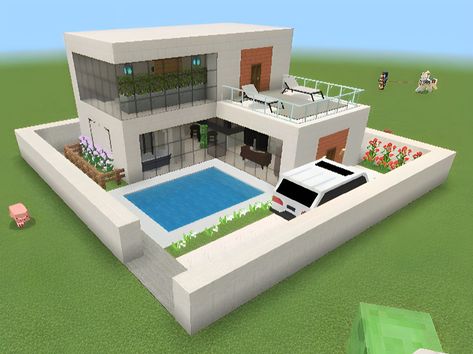 Ide Rumah Minecraft, Rumah Minecraft Simple, Minecraft Houses, Dress To Impress, Minecraft, Quick Saves