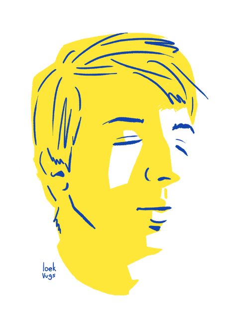 Rotoscoping Animation, Animation Face, Animation People, Yellow Gif, Animated Portrait, University Presentation, Face Animation, Rotoscope Animation, Presentation Animation