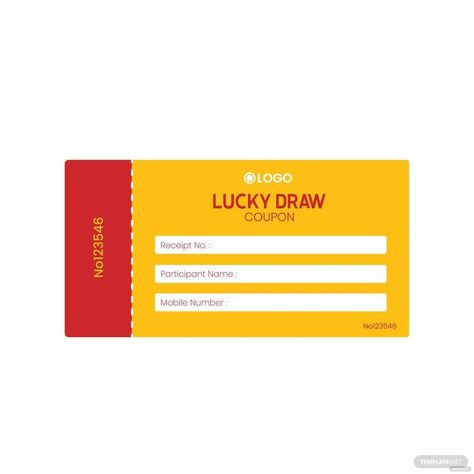 Lucky Draw Coupon Vector Lucky Draw Coupon Design, Lucky Draw Design, Message Template, Image Graphic, Number Templates, Coupon Template, Lucky Draw, Coupon Design, Drawing Templates