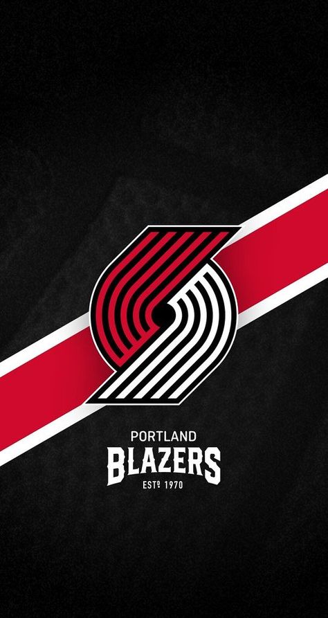 Portland Blazers, Lock Screen Wallpaper Android, Nba Basketball Teams, Home Screen Design, Logo Basketball, Team Logo Design, Portland Trail Blazers, Jordan Basketball, Nba Logo