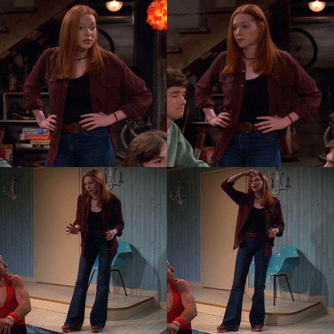 2x3 The Velvet Rope Jackie Thats 70 Show Outfits, That 70s Show Outfits Dona, Jackie From That 70s Show Outfits, Donna Pinciotti Outfits, Donna That 70s Show Outfits, 70s Outfit Women, That 70s Show Aesthetic Outfits, Thats 70 Show Outfit, Actor Outfits