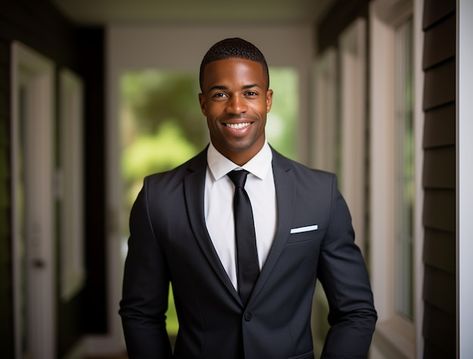 Black Men In Suits, Insurance Agent, Personal Branding, Real Estate Agent, Free Photos, Black Men, Real Estate, Black