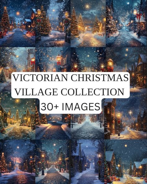 ✨ Experience the charm of a Victorian Christmas! ✨ Our Victorian Christmas Village Collection features stunning printable wall art inspired by the elegance and nostalgia of the Victorian era. 🏰🎄 From cobblestone streets and gaslit lanterns to snow-covered carriages and grand holiday gatherings, this collection will transport you to a timeless winter wonderland. ❄️✨ 📥 Instant download 🖼️ Perfect for vintage holiday decor or unique gifts 🎁 Celebrate the season with classic charm! Which piec... Christmas Village Collections, Vintage Holiday Decor, Cobblestone Streets, Victorian Christmas, Vintage Holiday, Christmas Village, Holiday Gathering, Victorian Era, Winter Wonderland