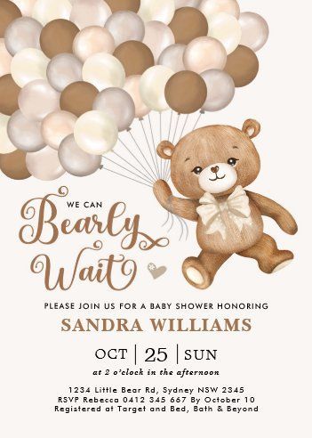 baby boy shower invitations Teddy Bear Theme Birthday Invitation, Bear Themed Baby Shower Invitations, We Can Bearly Wait Invitations Template, Can Barely Wait Baby Shower Theme, Baby Boy Teddy Bear Shower Ideas, We Can Bearly Wait Invitations, Teddy Bear Invitation Template, We Can Barely Wait Baby Shower Theme, Baby Shower Invites For Boys